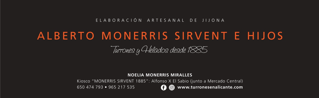 Turrones Artesanos Alberto Monerris Sirvent